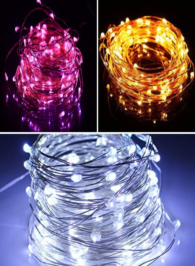 MANSAA USB LED String Light | 10 Meter 100 LEDs | USB Operated | Home Decor LED Light | Pack of 3 - Image 2